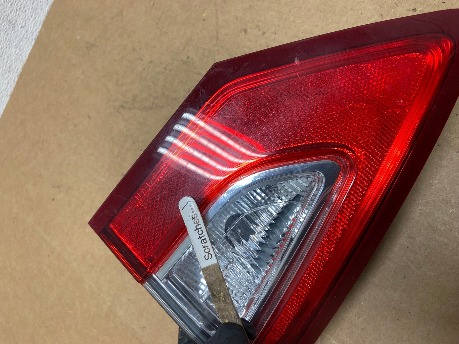 2013 to 2016 Ford Fusion Right Passenger RH Side Tail Light Inner AE3077 LK3