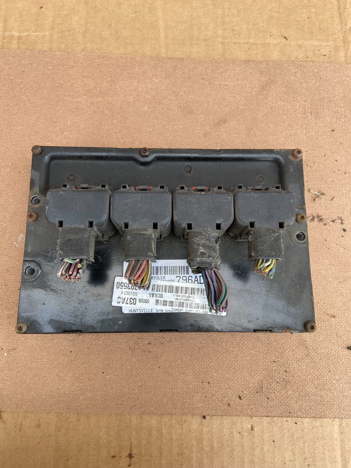 2004 Dodge Dakota 4.7L Engine Computer Module ECM ECU Unit AD2897 DW0