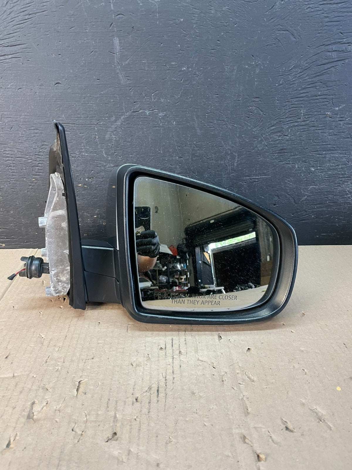 2007 to 2013 BMW X5 Right Passenger RH Side View Door Mirror AD8684 DW7