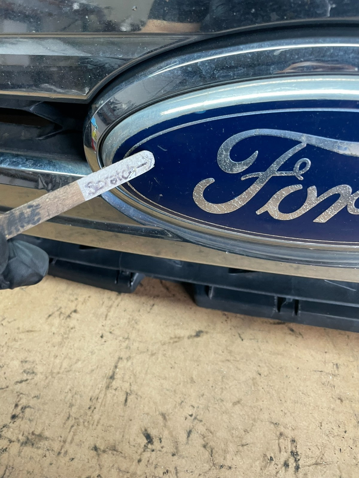 2011 2012 2013 Ford Edge Front Upper Chrome Grille Grill Oem q9917 DG6