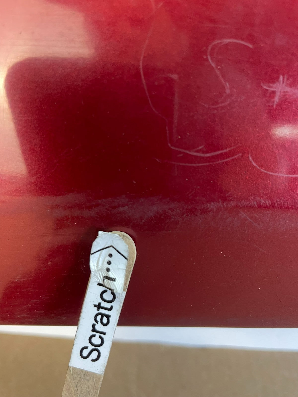 2006 to 2013 Chevrolet Impala Rear Trunk Spoiler Red AG75723