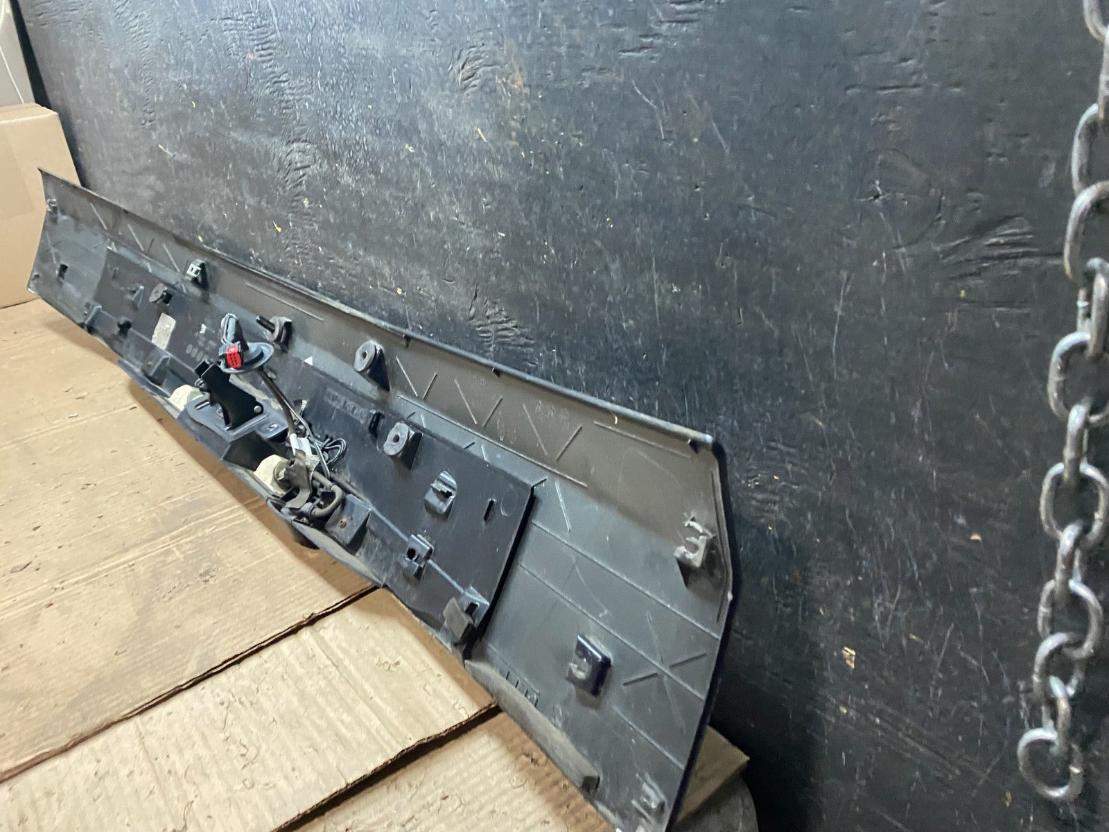 2011 to 2018 Dodge Grand Caravan Tail Gate Trim Molding With Camera OEM W2198 DG11