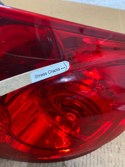 2007 to 2013 Infiniti G35 G37 Sedan Right Passenger Rh Tail Light AE1252 LK4