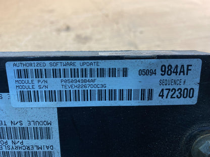 2008 2010 Dodge Charger Chrysler 300 5.7L Engine Control ECU ECM AA5846 DG4