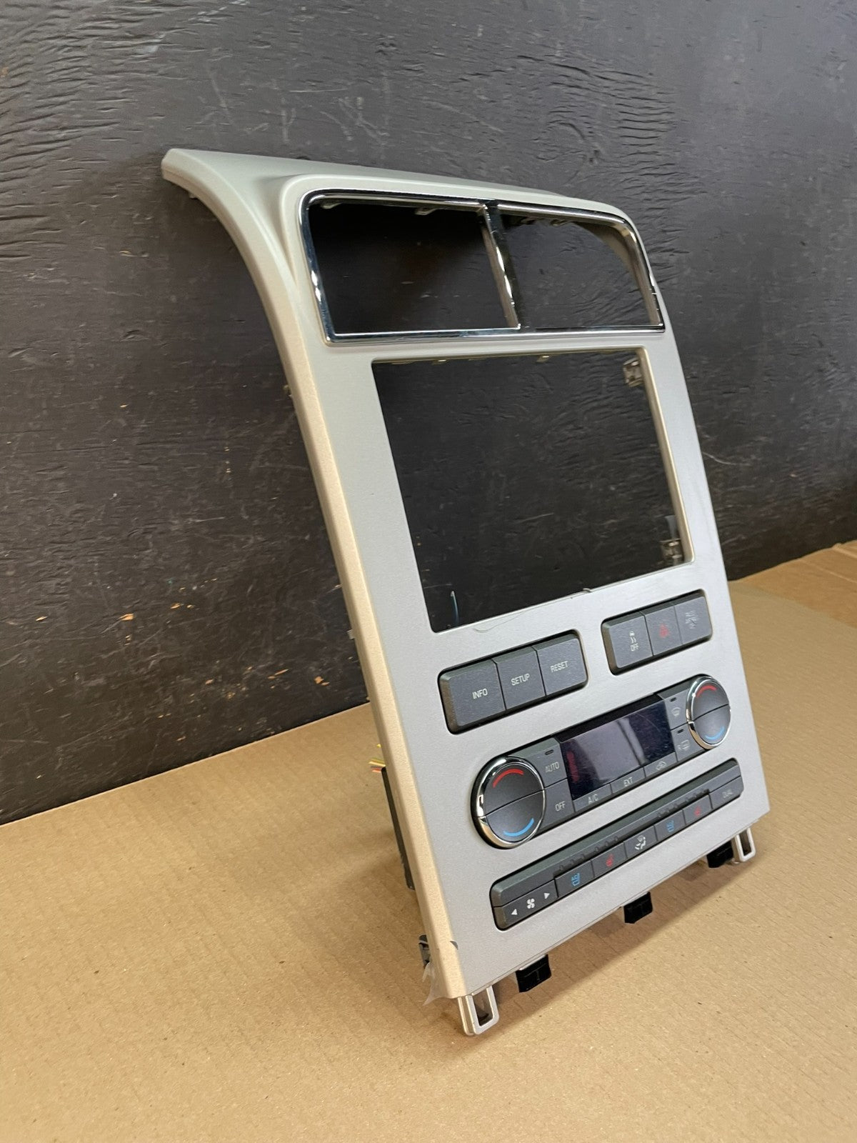 2008-2010 Lincoln MKX Temperature Climate Control Heat Seat Radio Bezel ae3403 D1