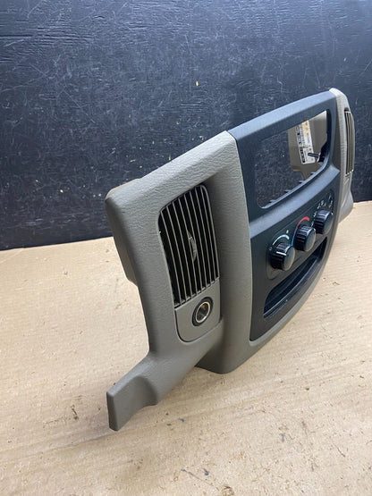 2002 to 2005 Dodge Ram Climate Control Hvac AC Heater Bezel Trim ah5339 DG1