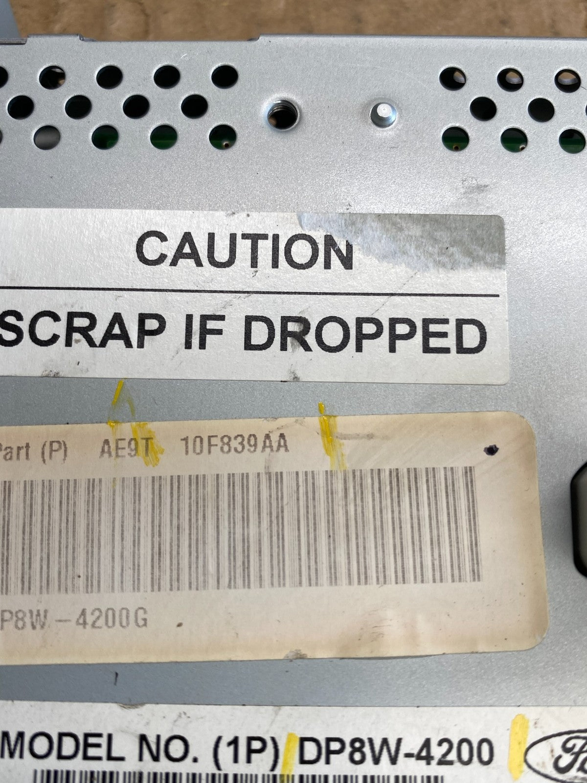 2013 2014 2015 Lincoln Mkt Navigation Radio Display Screen Module ac9524 DG4