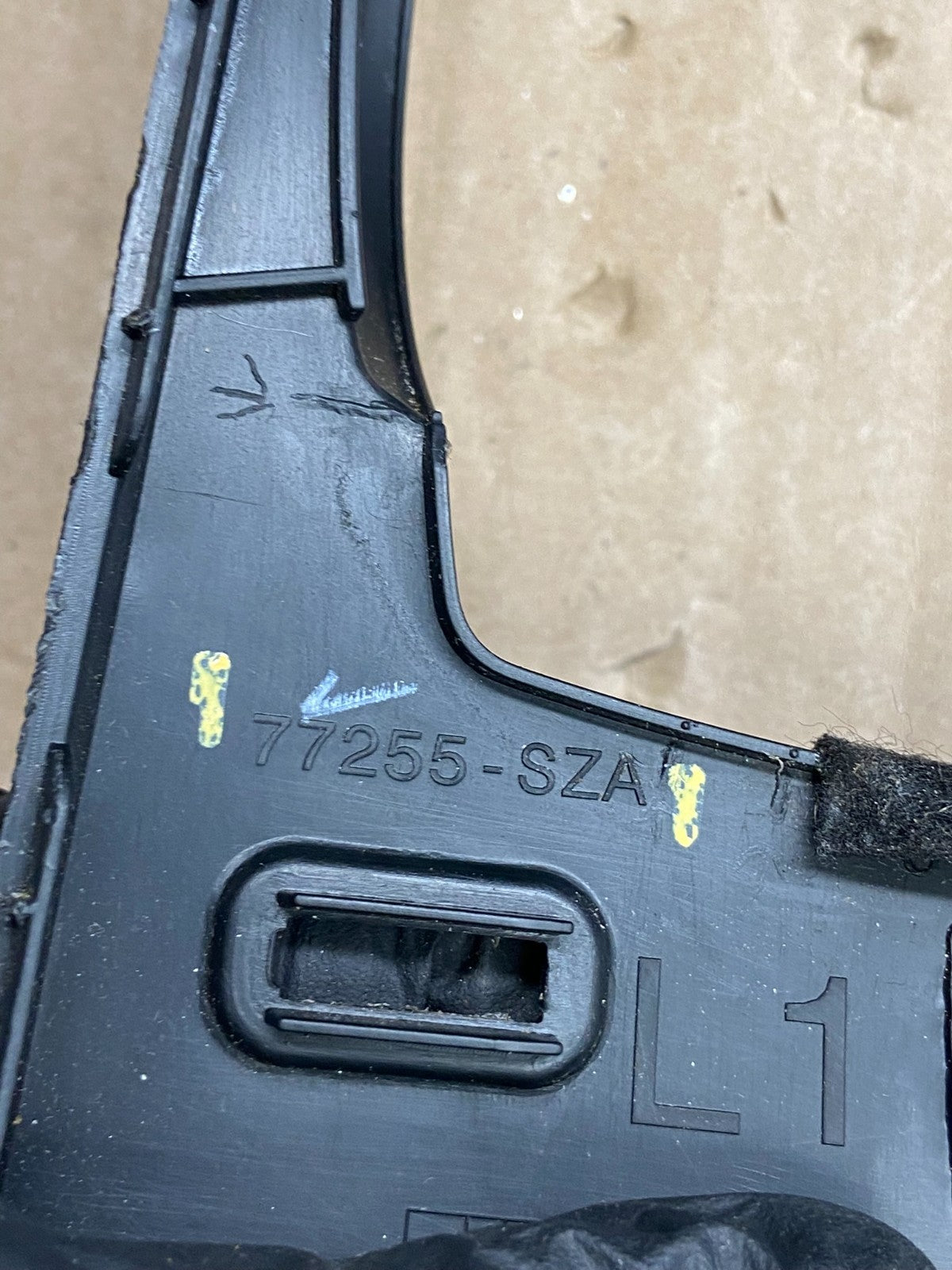 2009-2015 Honda Pilot Left Dash Vent Center Panel Bezel Hazard Button AD7191 DG5