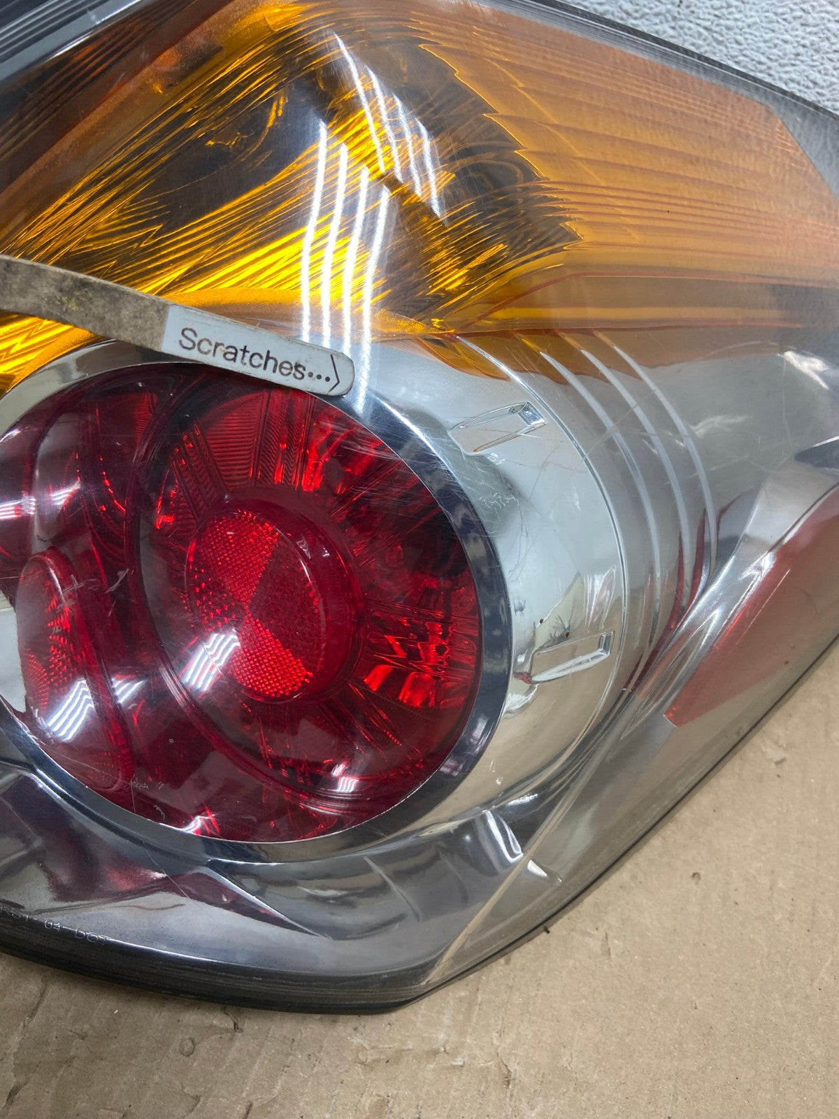 2007 to 2012 Nissan Altima Right Passenger Rh Side Tail Light AE8973 LK3