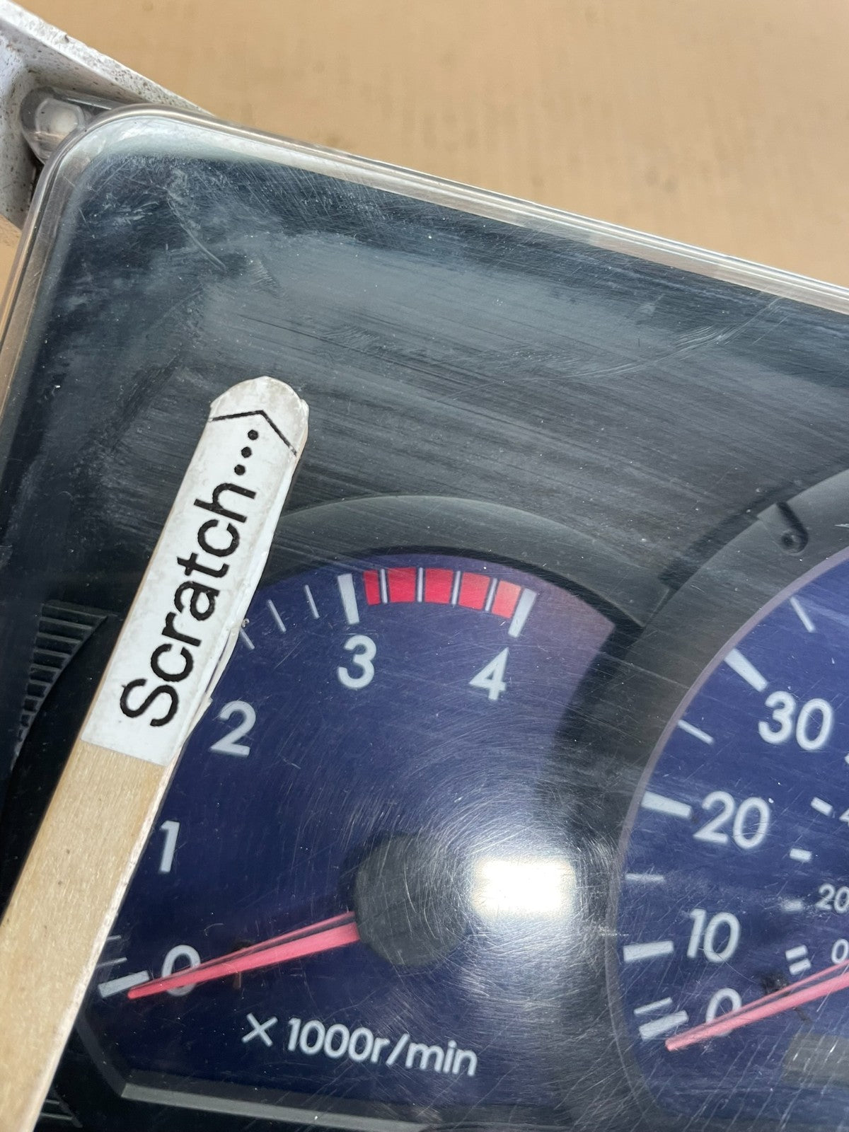 2003 to 2006 Mitsubishi Fuso Speedometer Cluster Gauge 157530-4830 ai4328 DG3