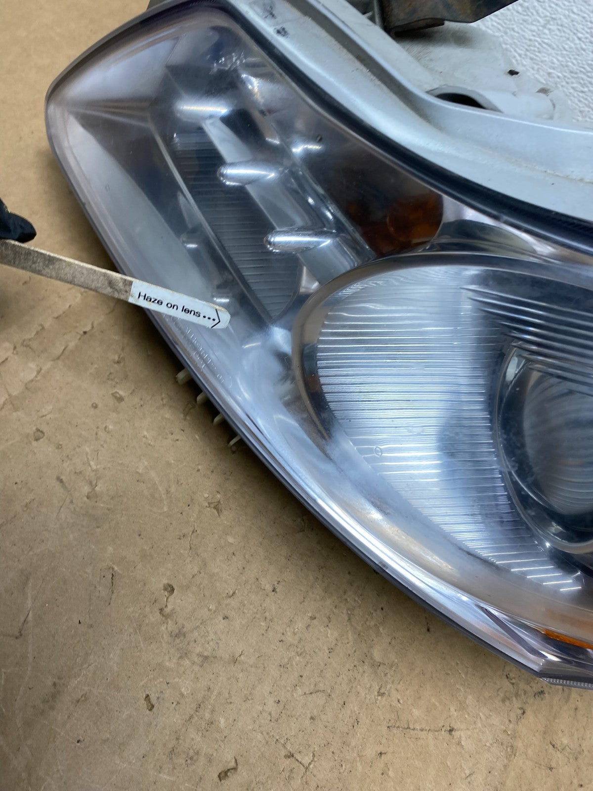 2007-2009 Infiniti G35 G37 Left Driver Hid Xenon Headlight Sedan TYC AD1276 DW4