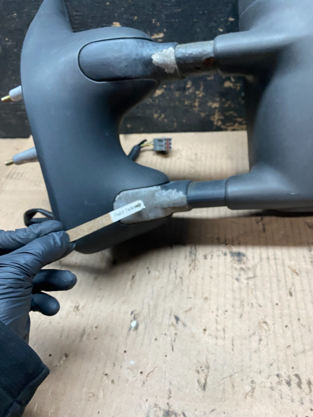 2009-2014  Ford E150 E250 Van Left Driver Side Door View Two Arm Mirror w4566 DG5