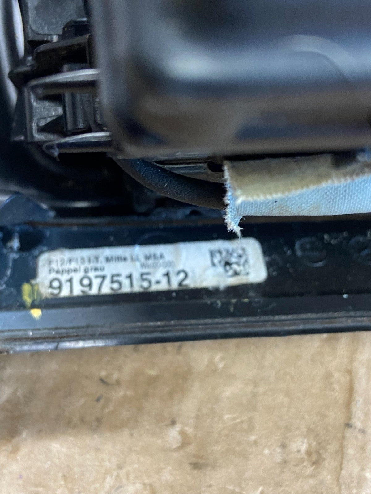 2012-2018 BMW 650i 640i F12 F06 Front Center Dash Air Vent Panel Trim ae4165 DG4