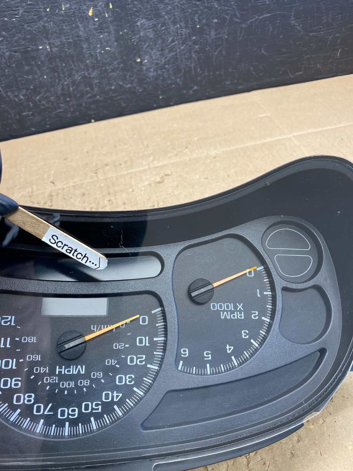 2003 to 2006 Chevrolet Silverado Yukon Cluster Gauge Speedometer AC9046 DG3