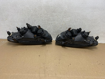 2001 2002 2003 Hyundai Elantra Left+Right Side Set Halogen Headlights AH5728 DW6