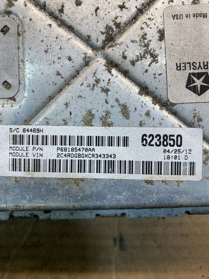 2012 Dodge Avenger Engine Computer Control ECM ECU OEM  aa5844 DG4