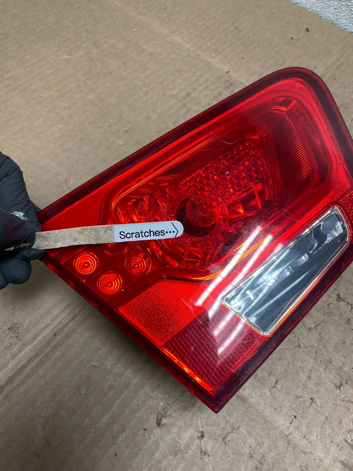 2010 to 2013 Kia Forte Left Driver LH Side Tail Light Inner Oem Y8921 DW3