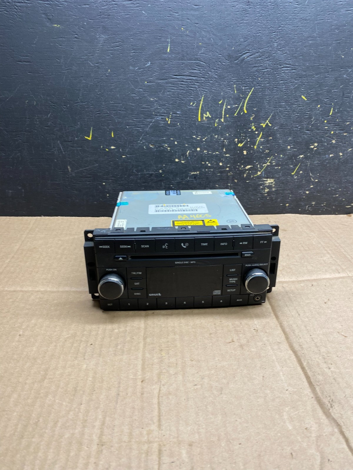 2007-2012 Chrysler Dodge Jeep Ram Radio CD MP3 AUX Receiver aa4605 DG0