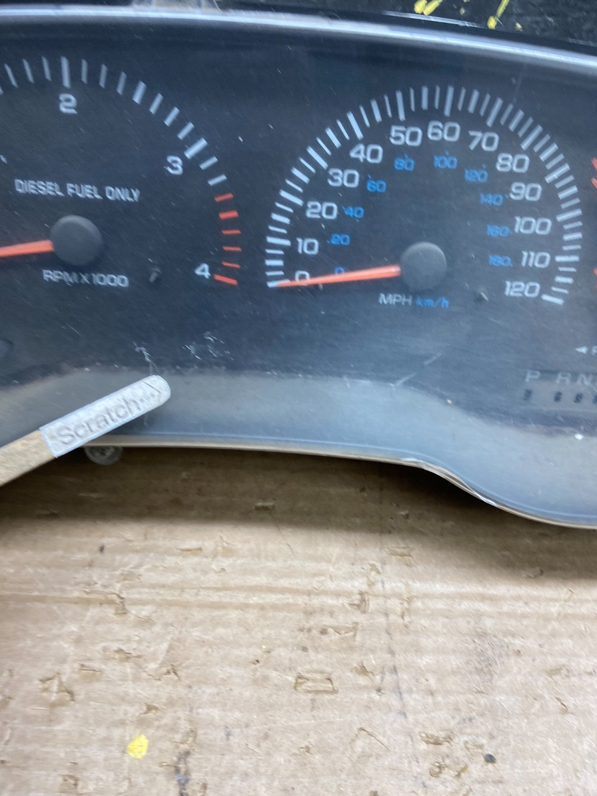 2002 Dodge Ram 2500 V10  Instrument Speedometer Gauge Cluster OEM W9824 DG3