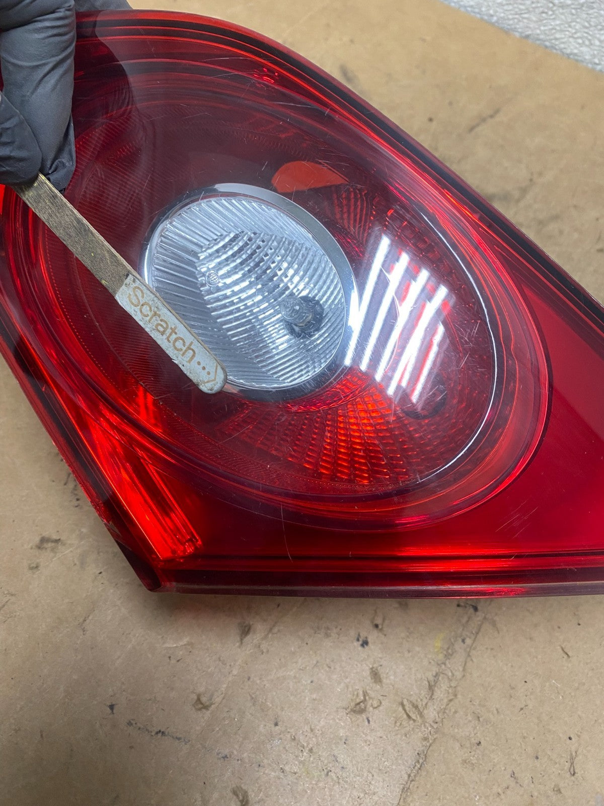 2009-2012 Volkswagen CC Right Passenger RH Side Tail Light Inner Trunk X5664 DW4