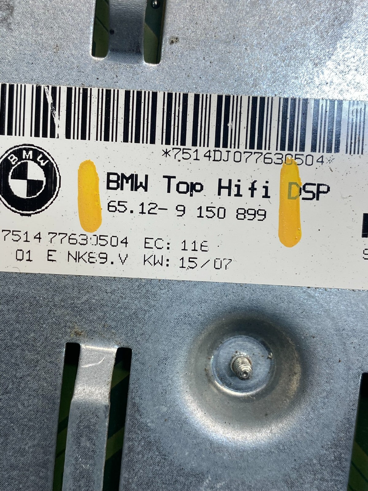 2004-2011 BMW 3 5 6 Lear Radio Audio Amplifier Amp AD5113 DG2
