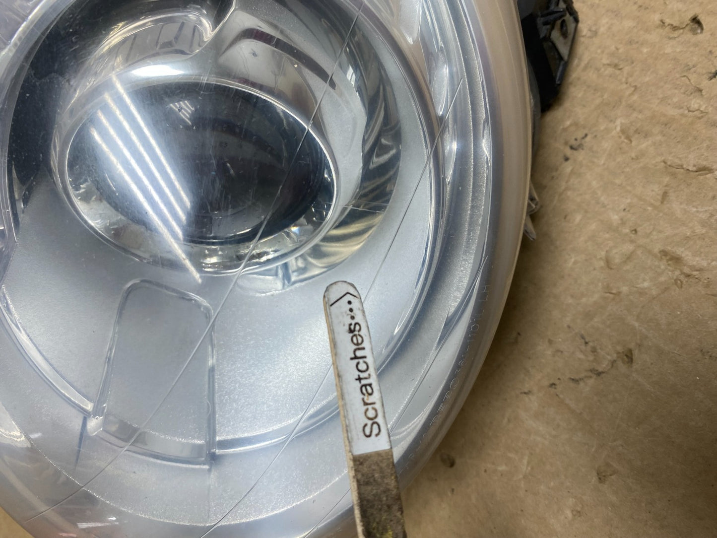 2012 to 2017 Fiat 500 Left Driver LH Halogen Headlight DEPO AF7434 DW3