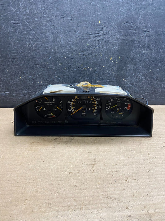 Mercedes W124 300E Instrument Cluster Speedometer AH3756 DG0