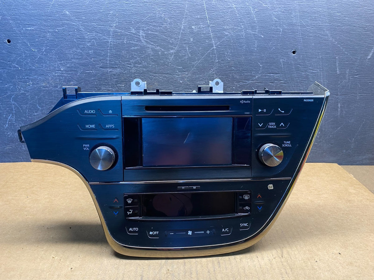 2013-2016 Toyota Avalon Radio MP3 CD Player Screen Climate AC Control AH5047 DG0