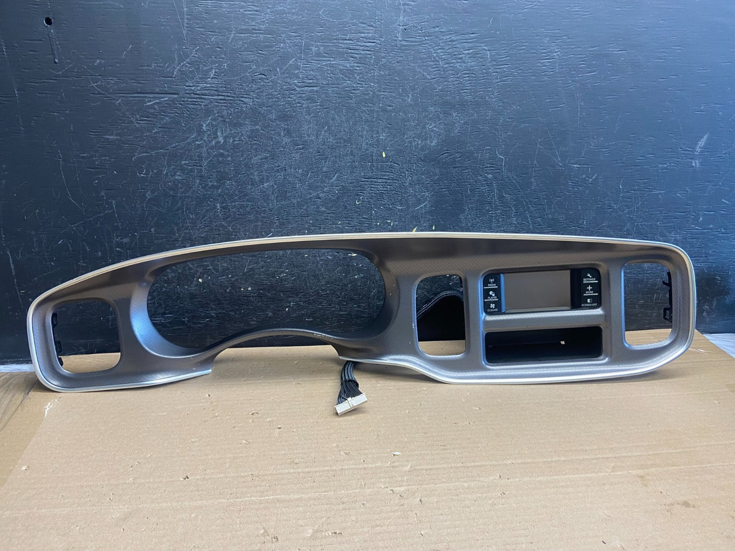 2011-2014 Dodge Charger Cluster Speedometer Radio Bezel Trim AG5175 DG0