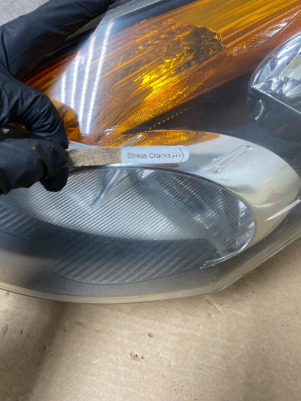 Sedan 2007 2008 2009 Nissan Altima Left Driver Headlight AH8254 DW3
