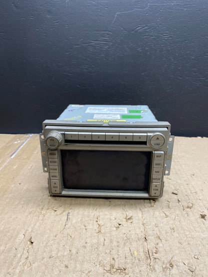 2008 Lincoln Navigator Radio Stereo CD Disc Player Screen GPS Navi ab5654DG0