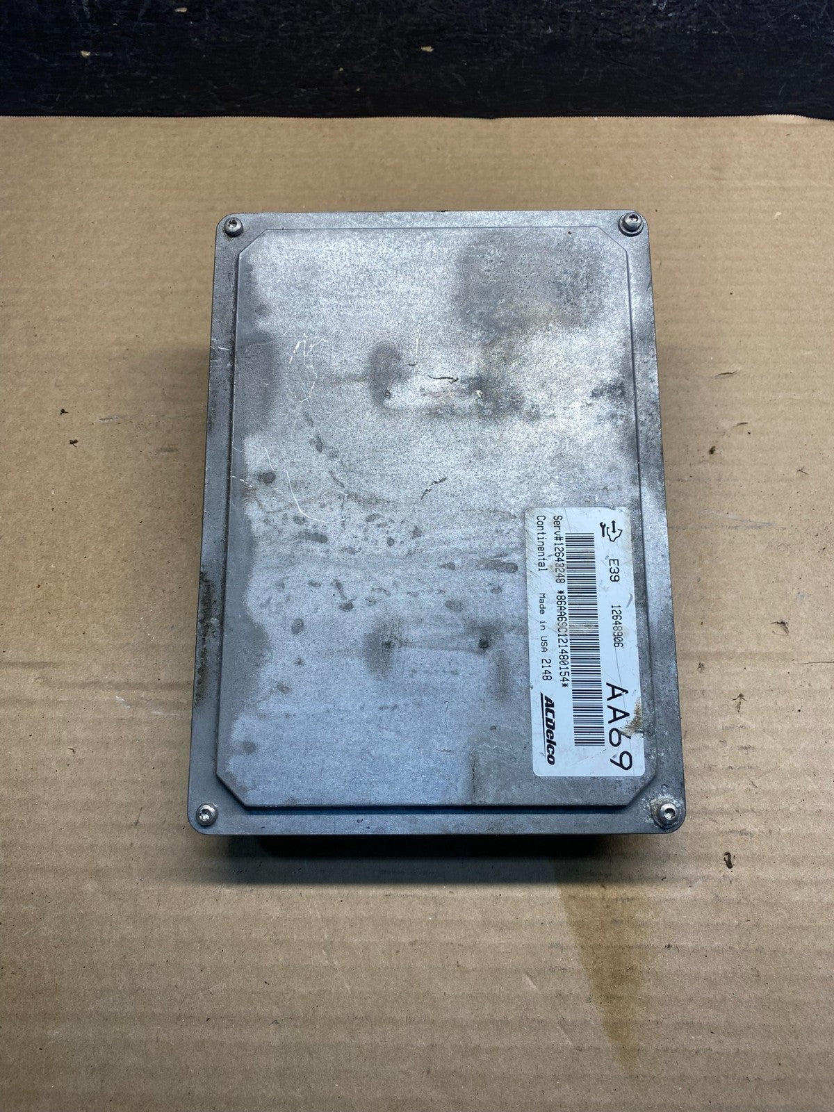 2012 GMC Acadia Traverse Engine Control Module ECM ECU 12648906 AE0069 DG1