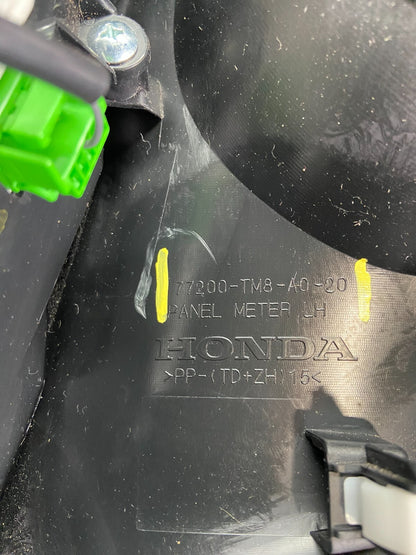 2010-2014 Honda Insight Speedometer Instrument Cluster Dash Trim Oem D2884 DG16