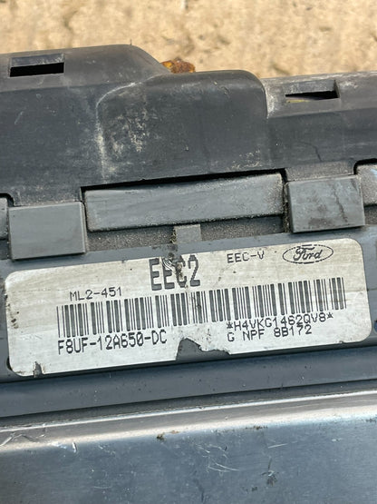 1998 1999 Ford E350 Van 4.2L Engine Control Module Unit ECU U2053 DG3