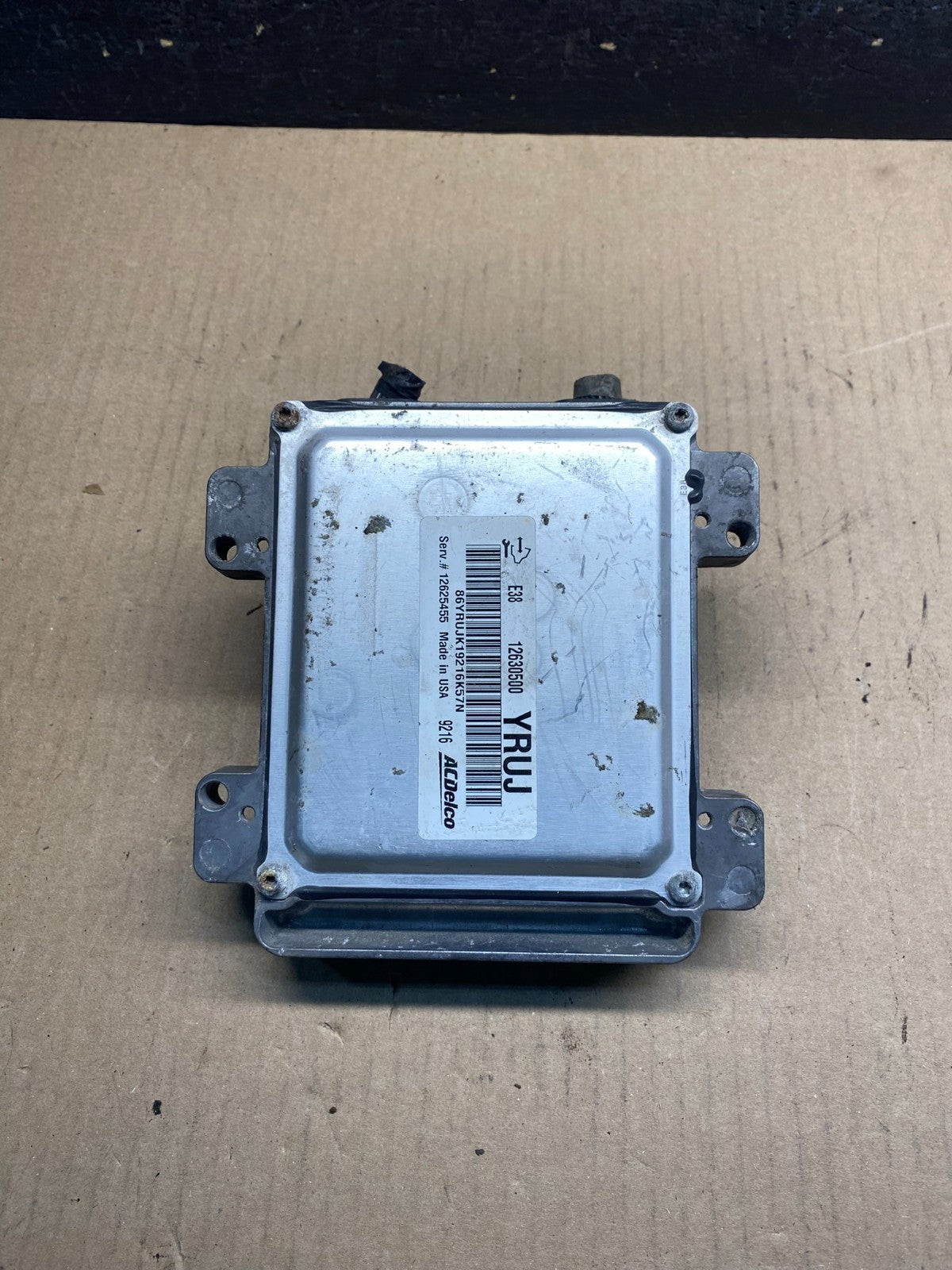 2009 Chevrolet Silverado Engine Control Module ECM ECU AH1671 DG1