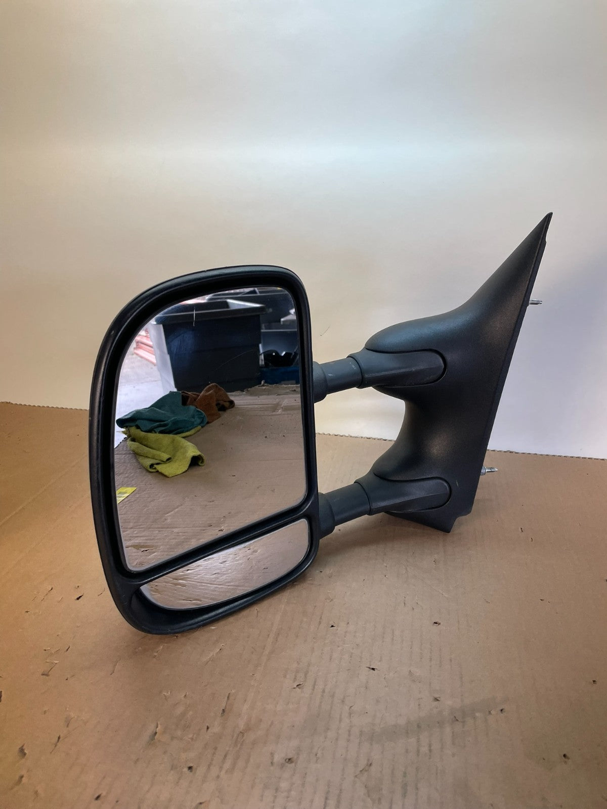 2009-2018 Ford E150 E250 Van Left Driver Door View Two Arm Mirror AH8609 DG2