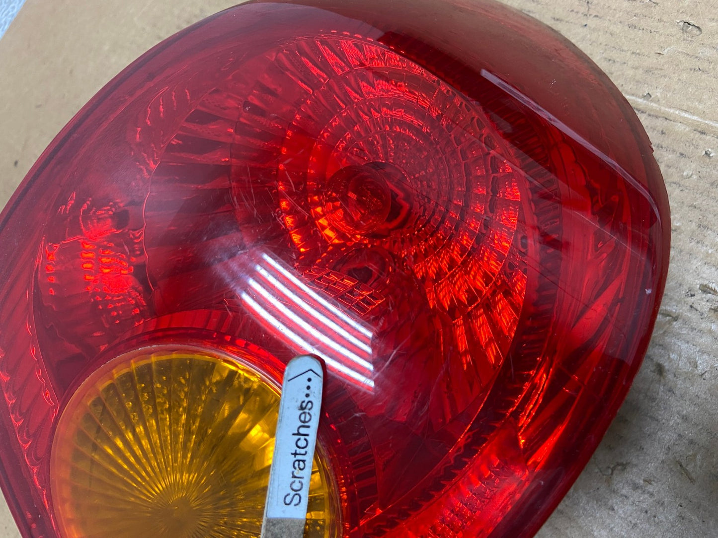 2003 to 2005 Toyota Corolla Right Passenger RH Side Tail Light TYC AE0243 LK3