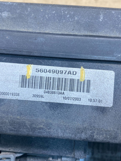 2004 2005 Dodge Durango Fusebox Fuse Box Relay Body BCM Control Module AH49556