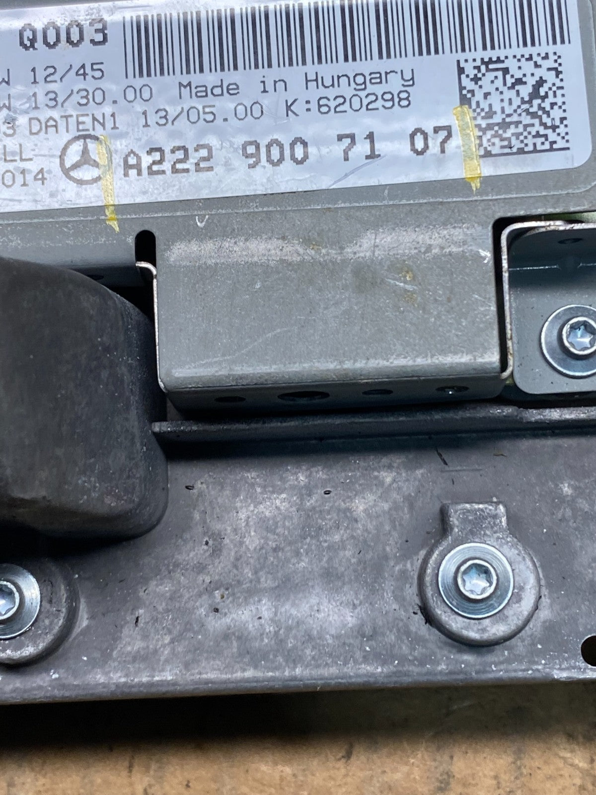 2015 to 2018 Mercedes S-Class Central Display Single View a2229007107 N53175