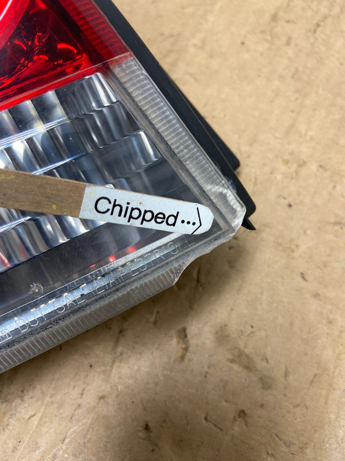 2004 to 2009 Nissan Quest Left Driver Lh Side Tail Light AD1334 LK4