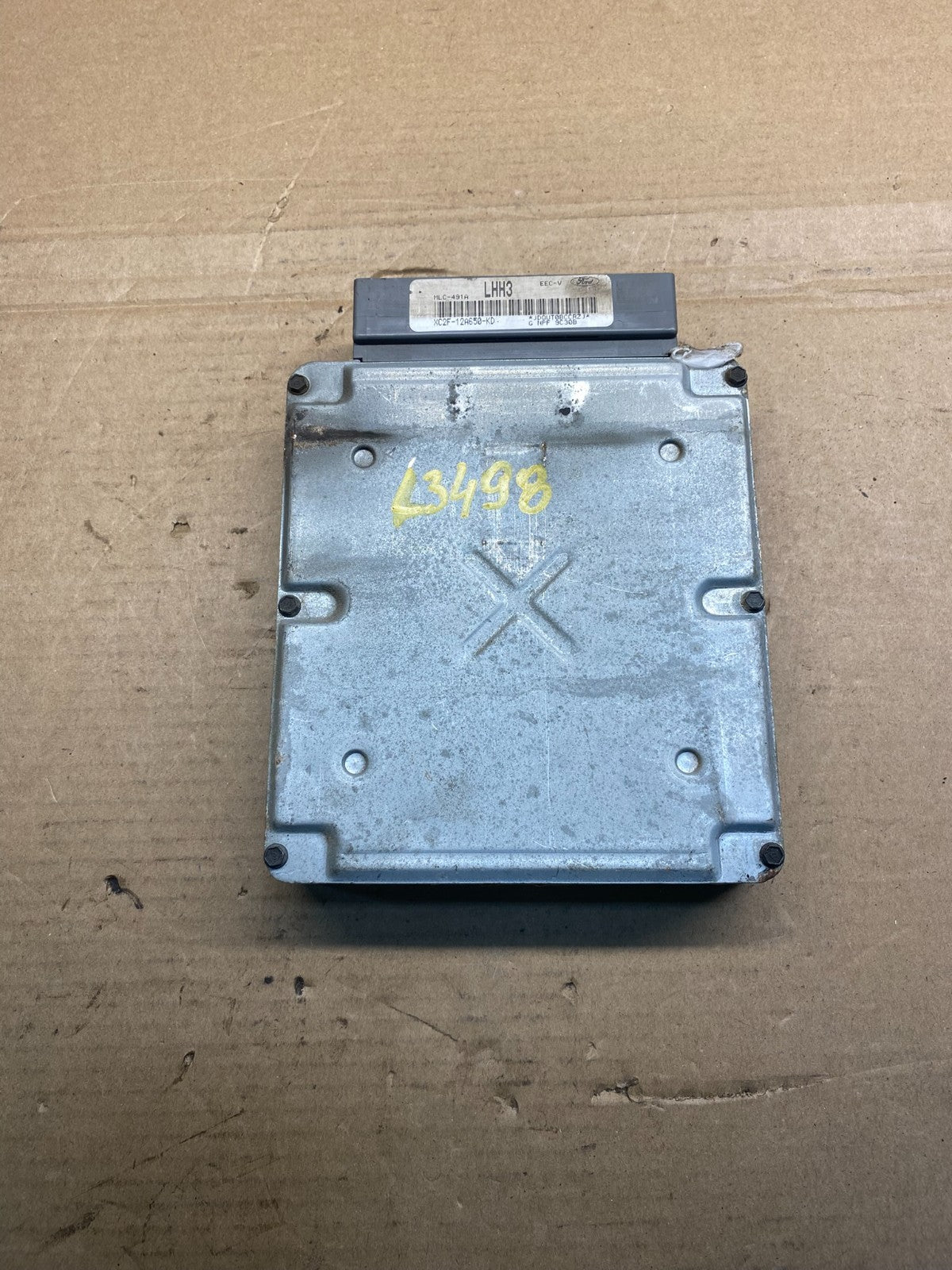 1999 Ford Van E150 E250 4.2L Engine Computer Ecm Ecu xc2f-12a650-kd AC4419 DG1