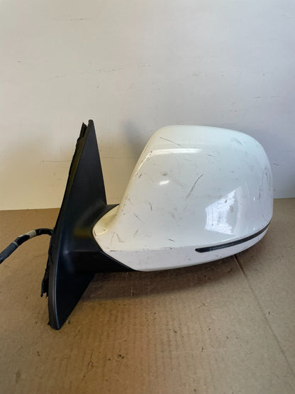2007 2008 2009 Audi Q7 Left Driver Lh Side View Heated Door Mirror AH6249 DG0