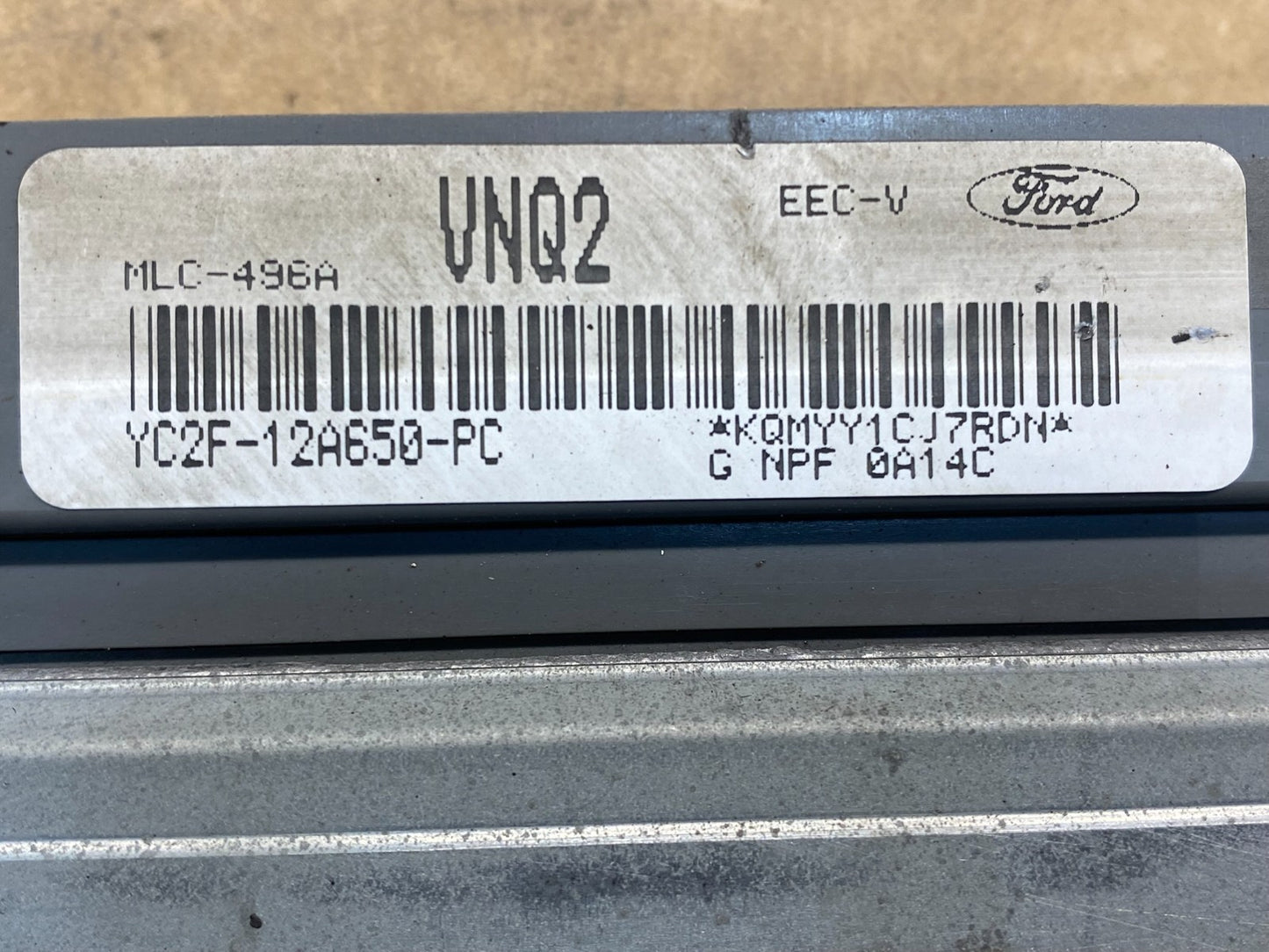 2000 Ford Van E150 E250 5.4L Ecm Engine Computer Module ECU PCM af8877 DG2