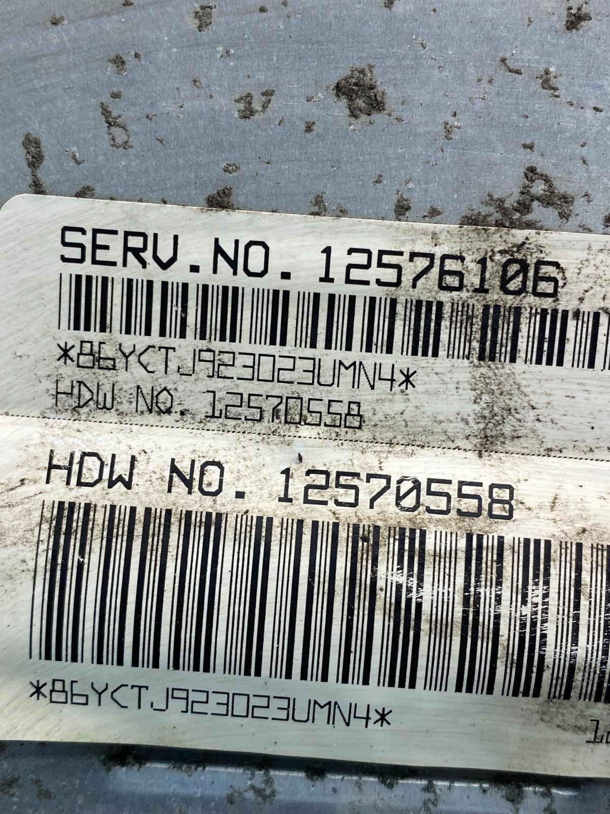 2003 Chevrolet Astro Ecu Engine Control Module Unit Ecm 12576106 AF8878 DG2