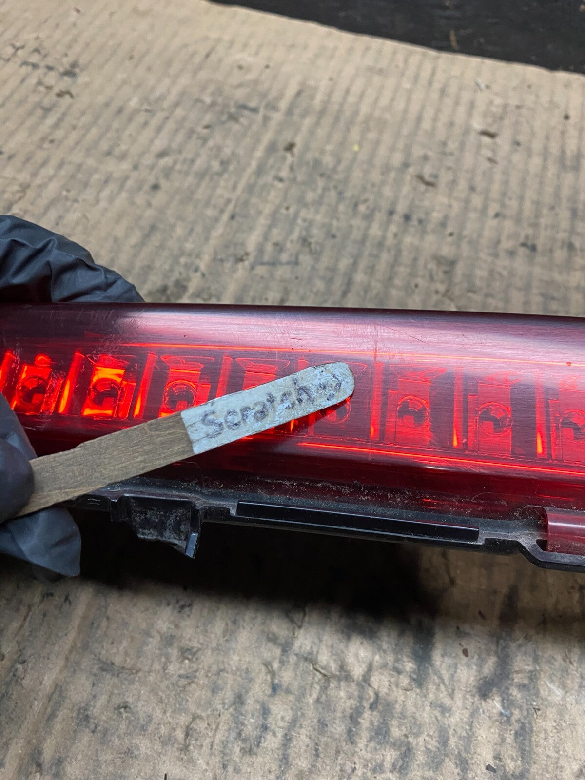 2004-2009 Cadillac Srx Third 3rd Rear Brake Lamp LED Center Tail Light N3061 DG5