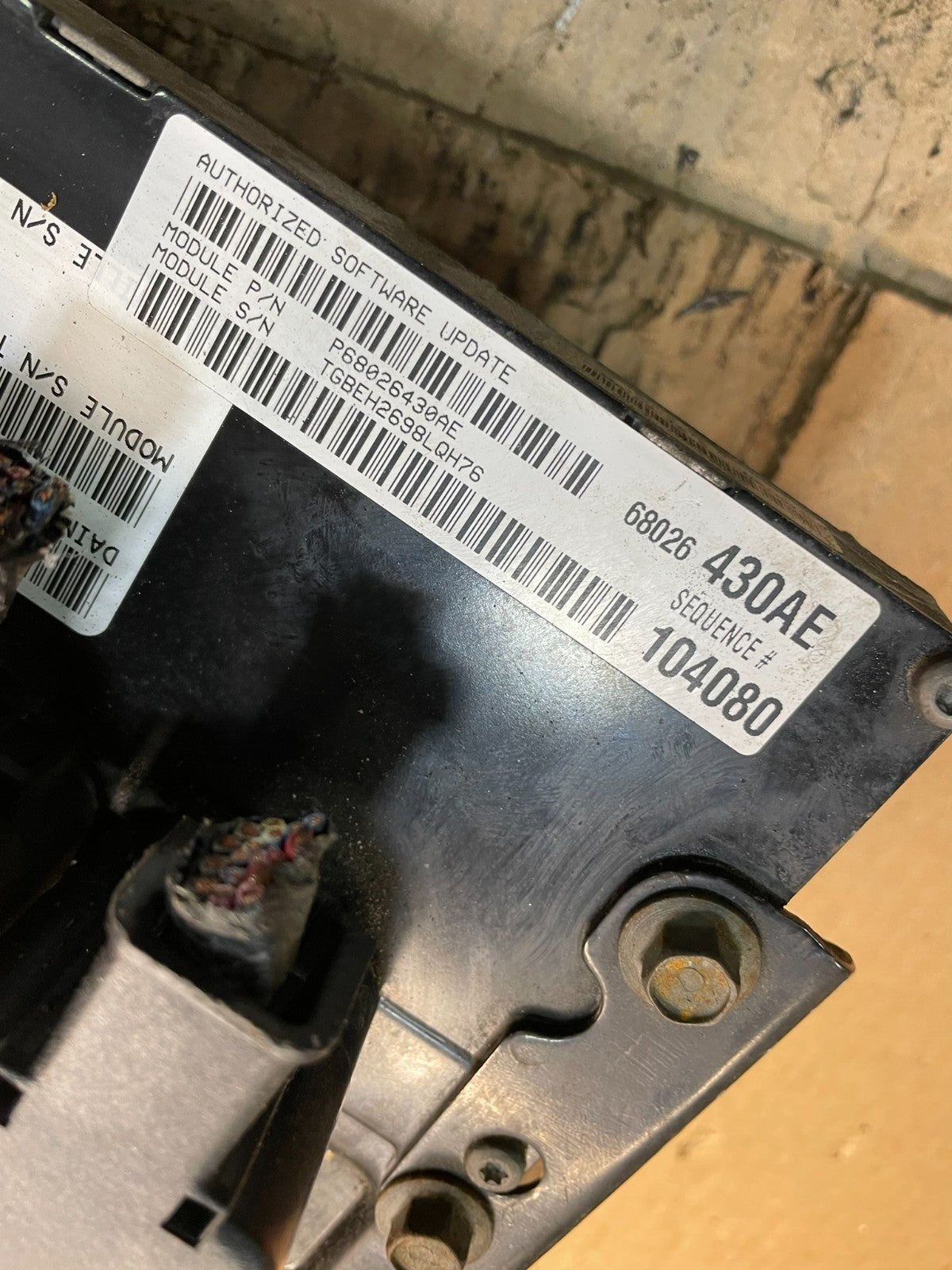 2008 2009 2010 Dodge Charger  300  Engine Control Unit ECU ECM OEM w1421 DG4