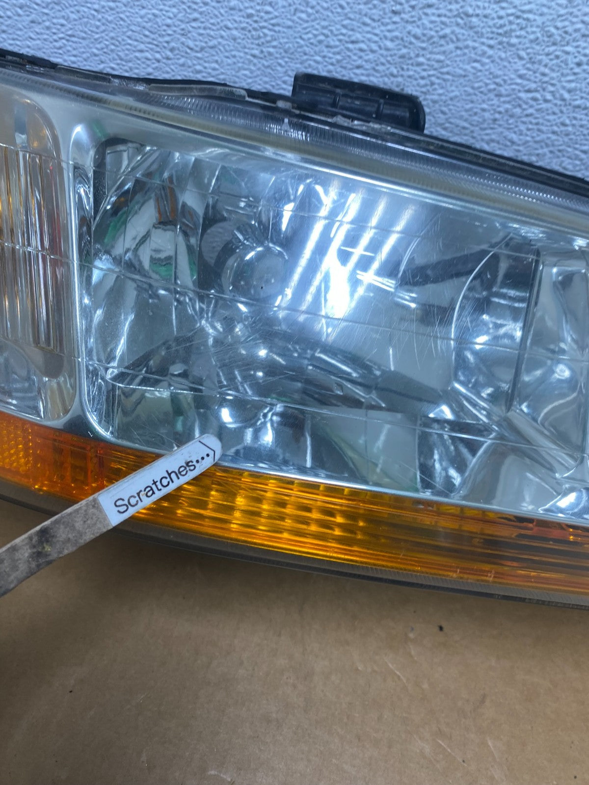 1998 to 2002 Honda Accord Left+Right Set Side Headlights AD8904 DW3