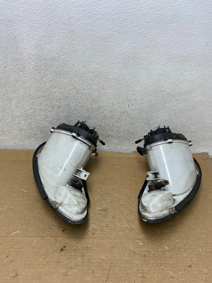 1996 to 1999 Mercury Sable Left+Right Side Set Halogen Headlights AH8393 DW7