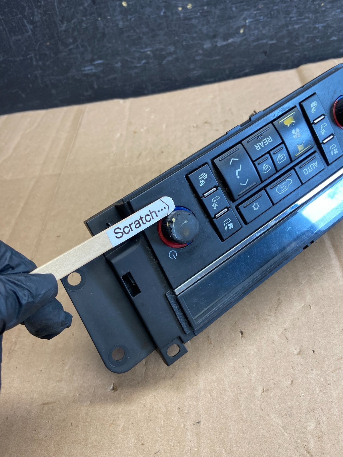 2007 to 2011 Cadillac Escalade AC Heater Climate Control Panel AI6070 DG3
