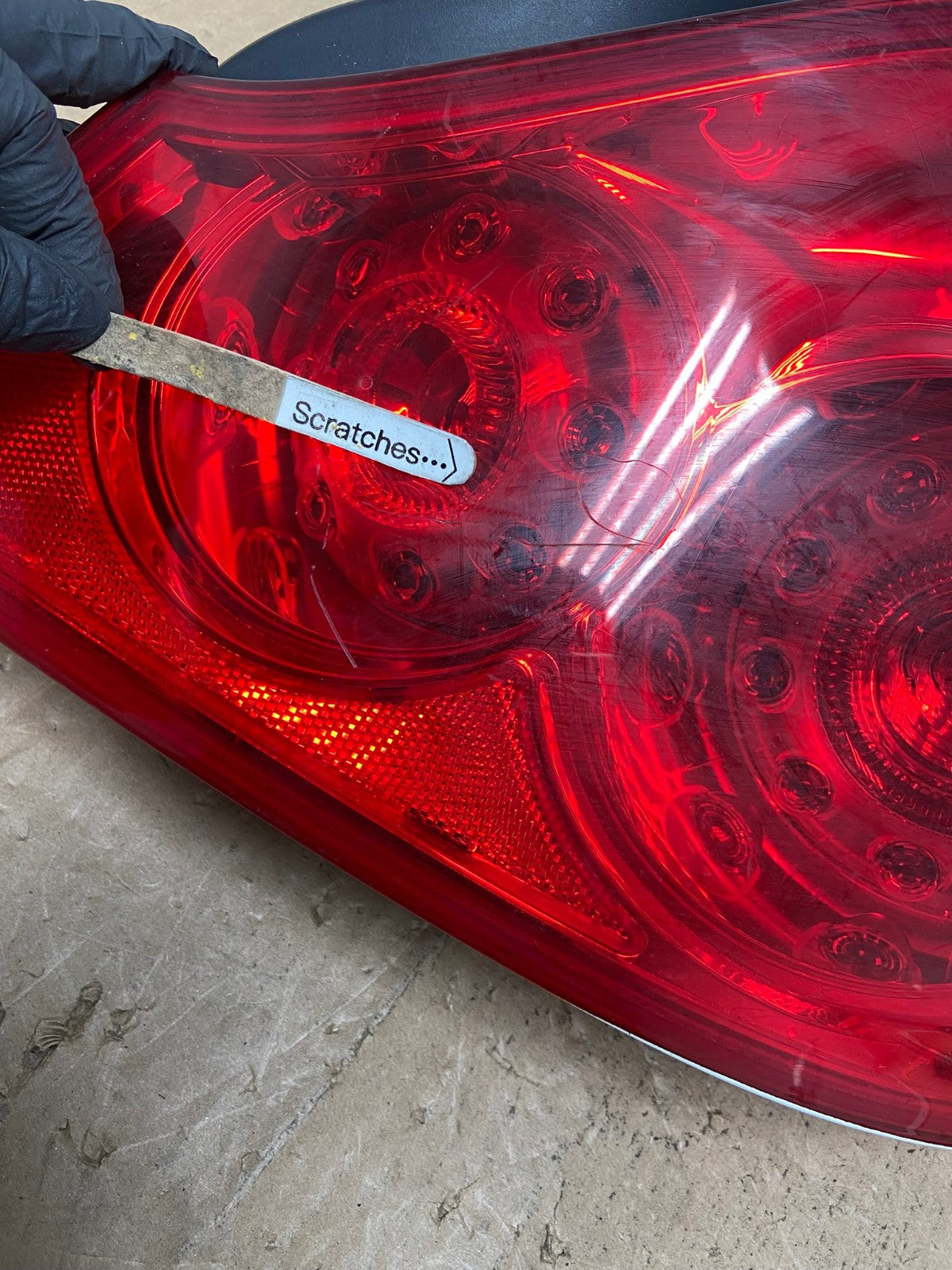 2007 to 2013 Infiniti G35 G37 Sedan Right Passenger Rh Tail Light AC7296 LK3